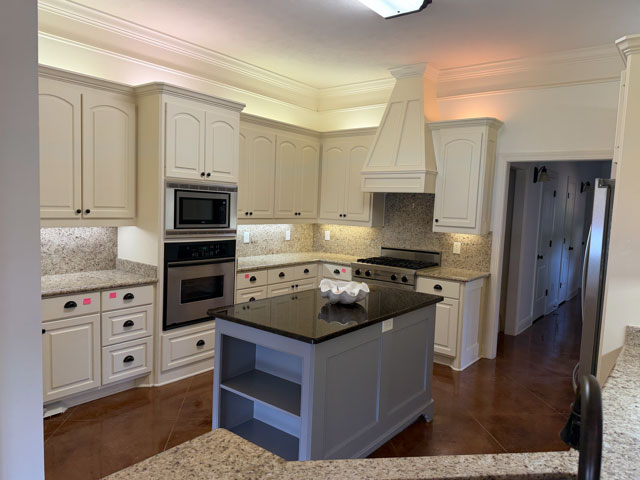 Kitchen cabinet repaint